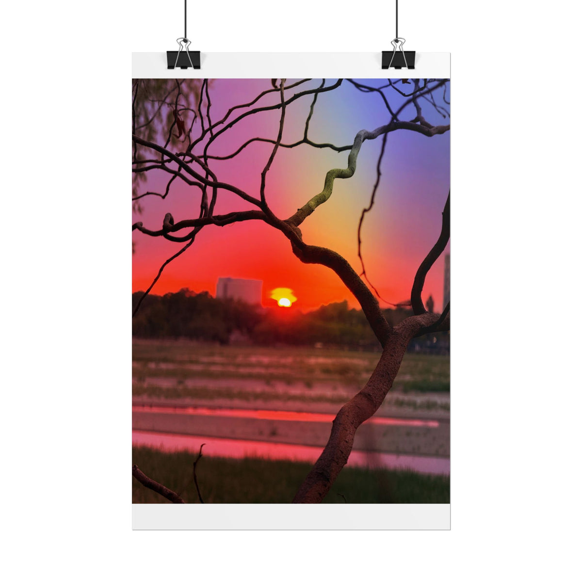 Romanian Sunset Rolled Posters