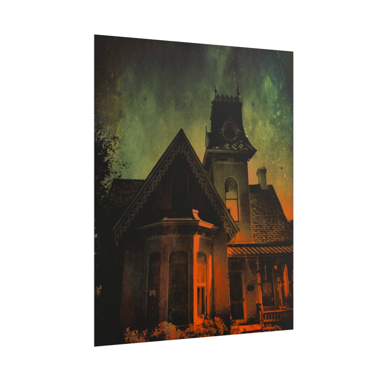 The Old House on the Left Rolled Poster