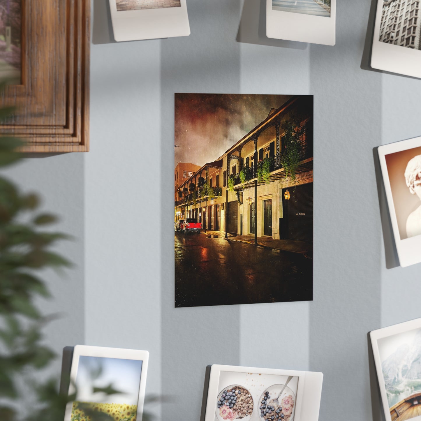 Frech Quarter Paper Print