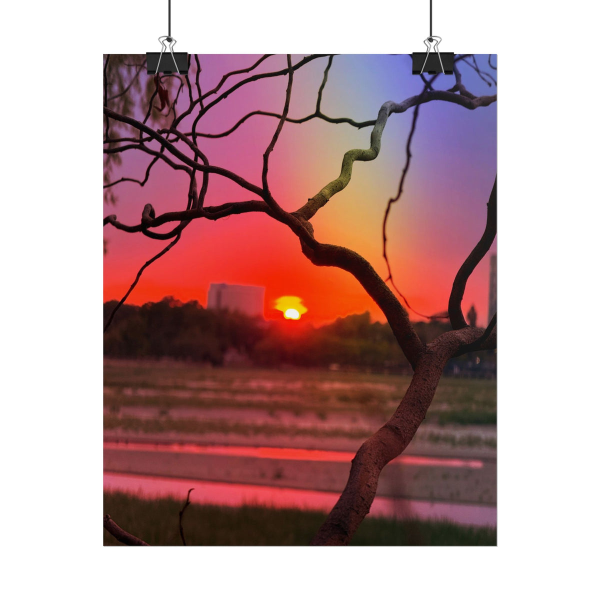 Romanian Sunset Rolled Posters