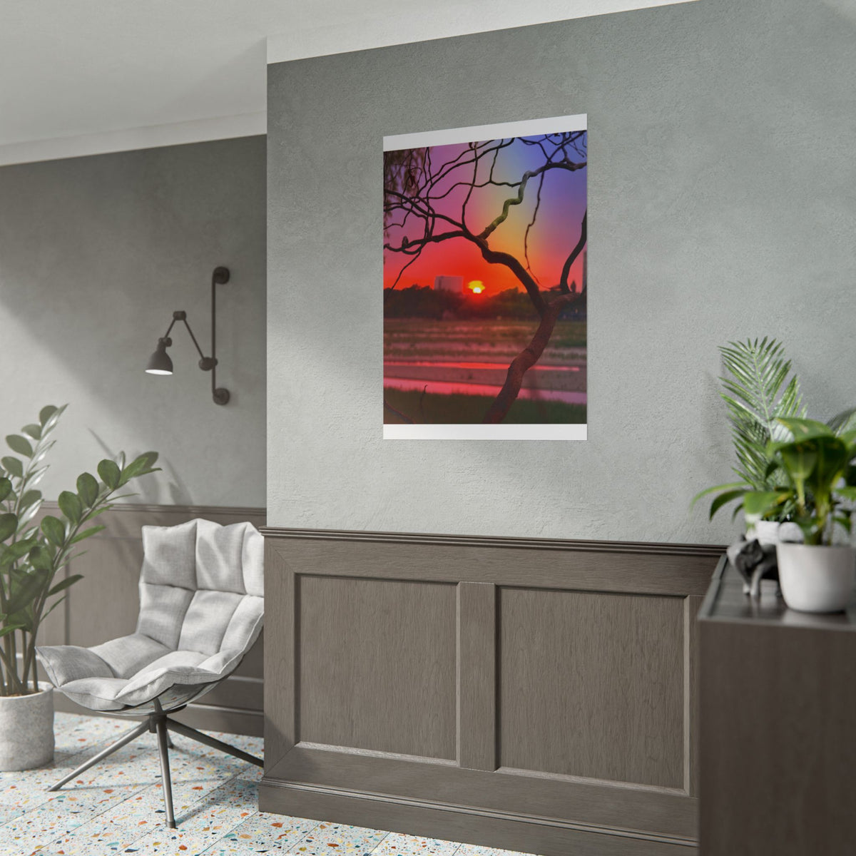 Romanian Sunset Rolled Posters