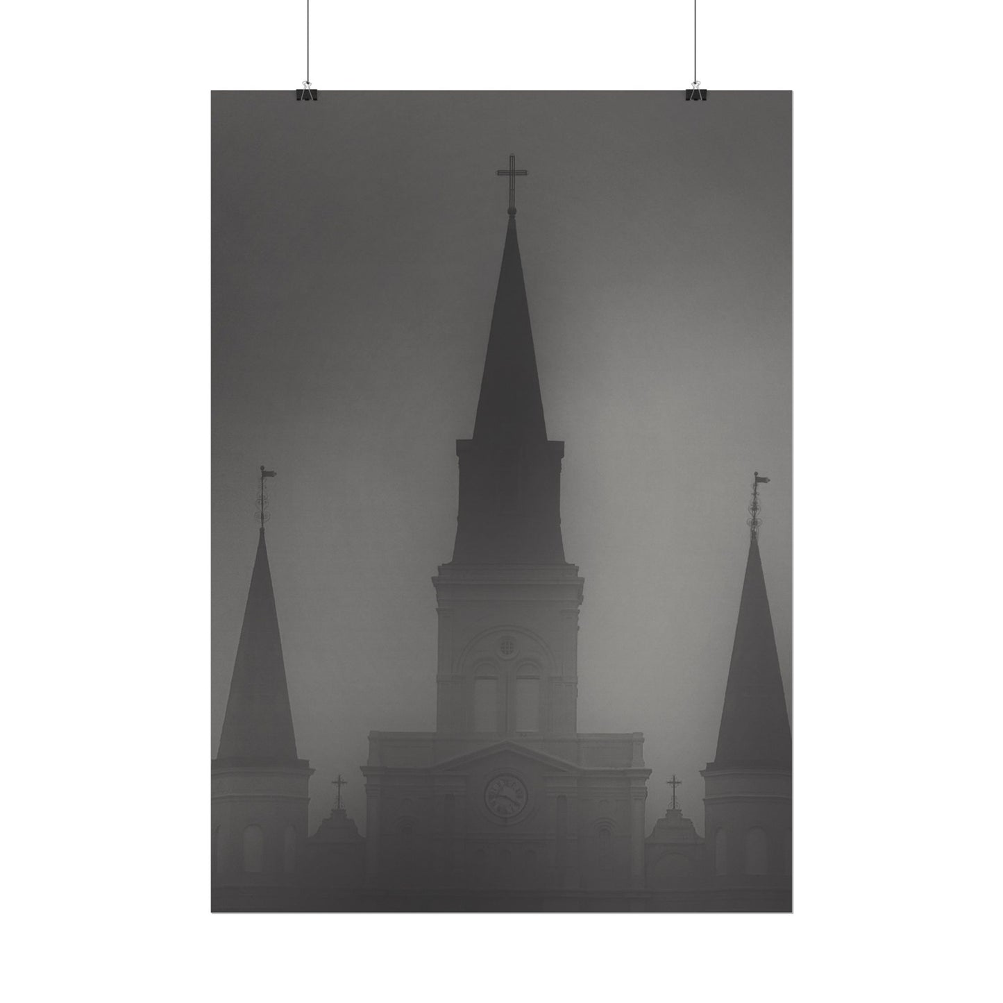 Emerging From The Mist Rolled Poster