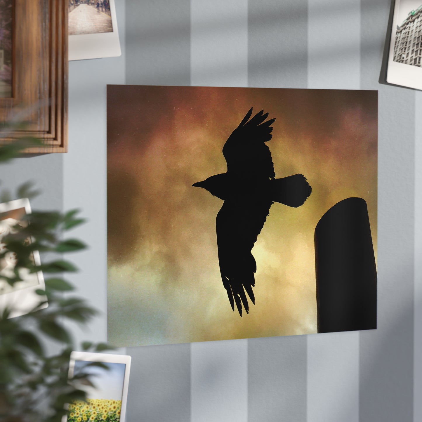 Guardian Awakens Paper Print