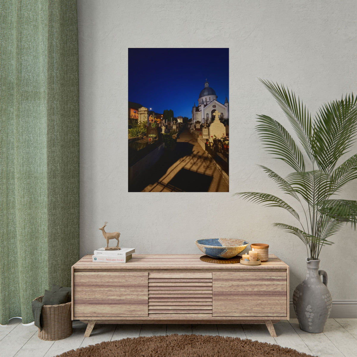 Moonrise Over Transylvania (V.1) Rolled Posters