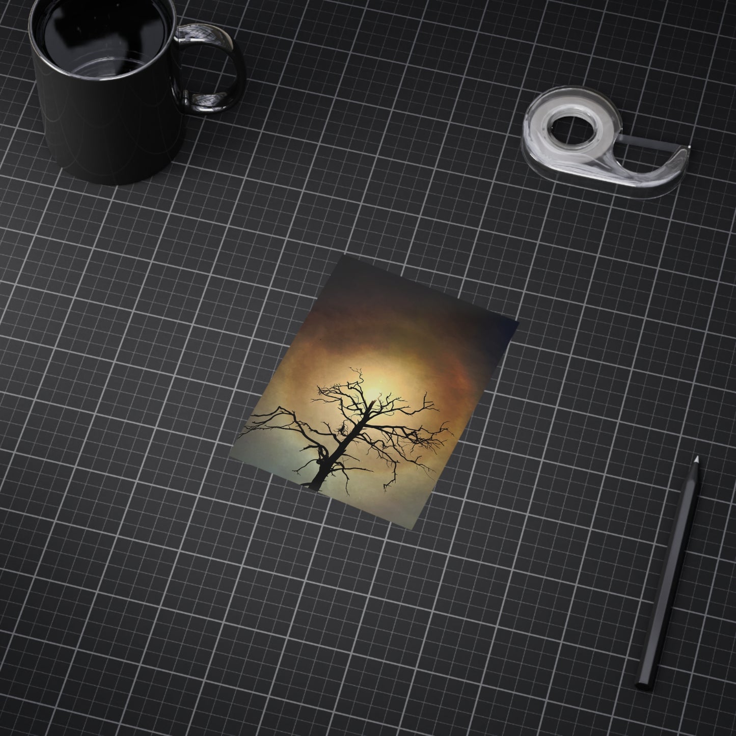 The Eye Opens Paper Print