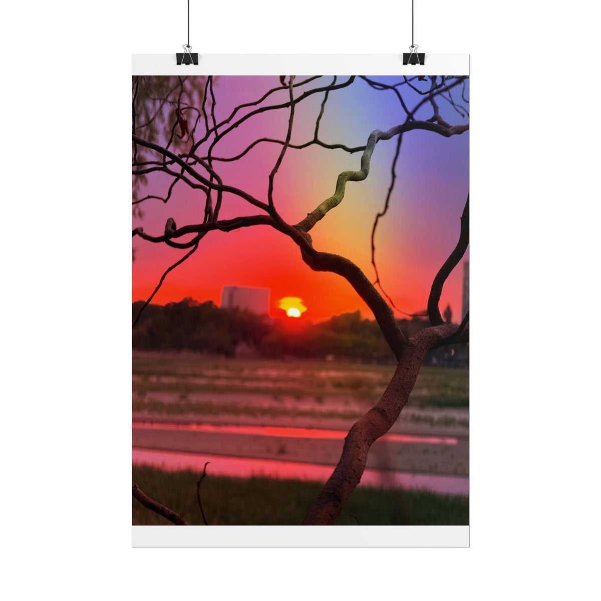 Romanian Sunset Rolled Posters