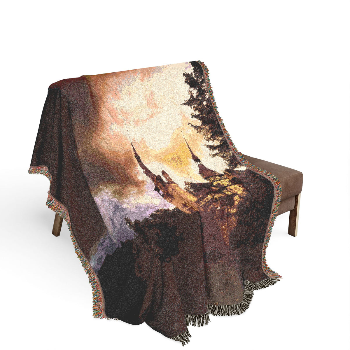 Peles Castle Woven Blanket
