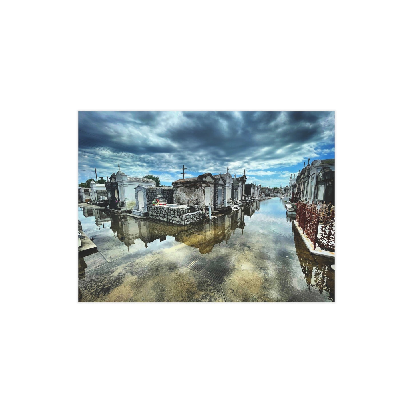 Heaven's Crossroads Paper Print