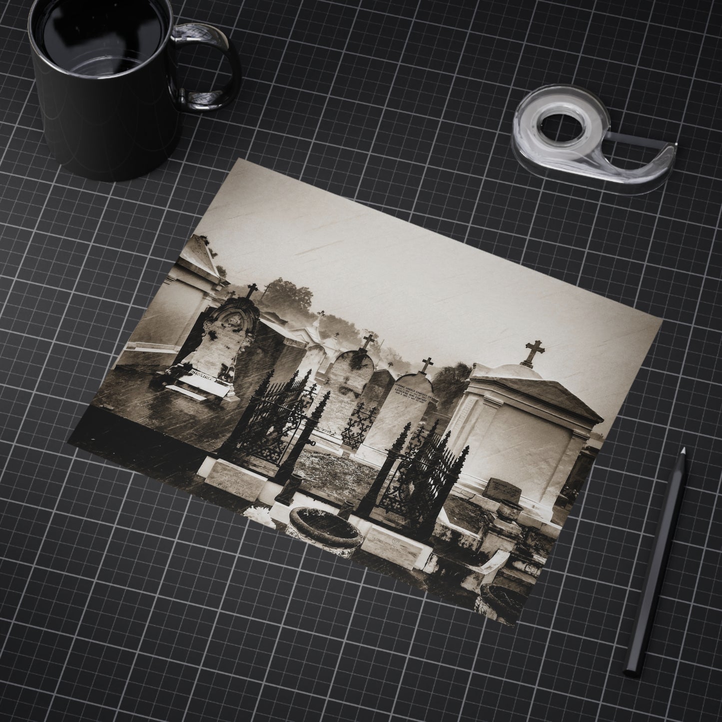 Water To The Dead Paper Print