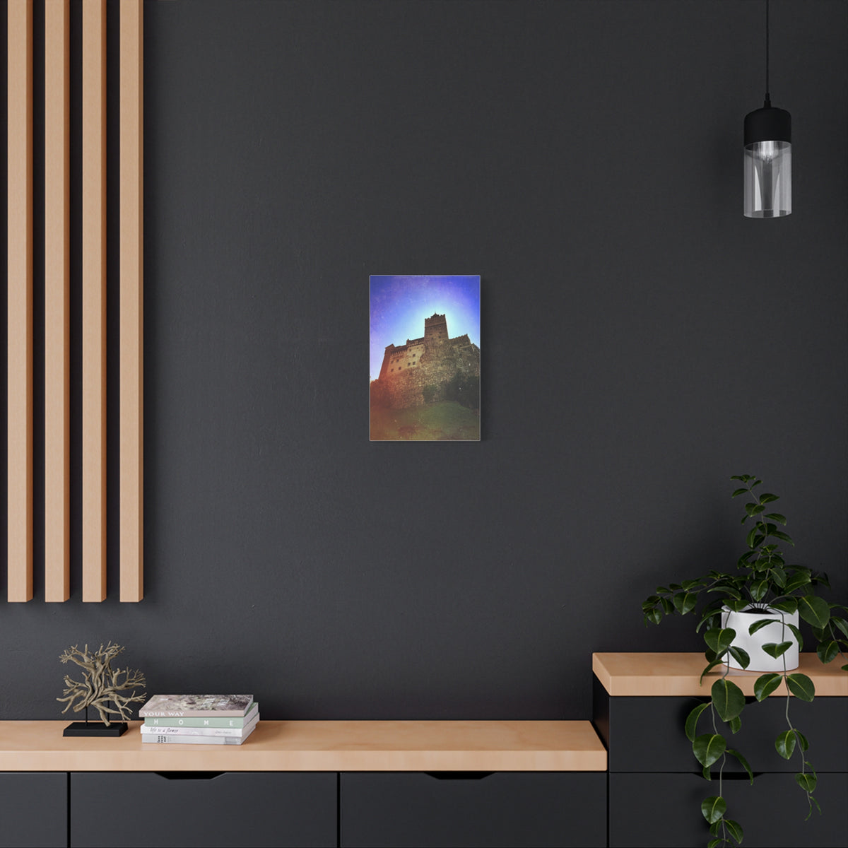 Castle Dracula Matte Canvas, Stretched, 1.25"
