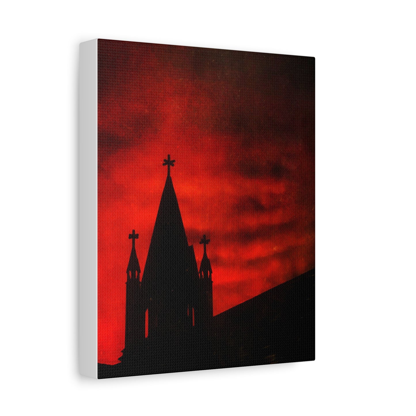 Blood Dusk Matte Canvas, Stretched, 1.25"