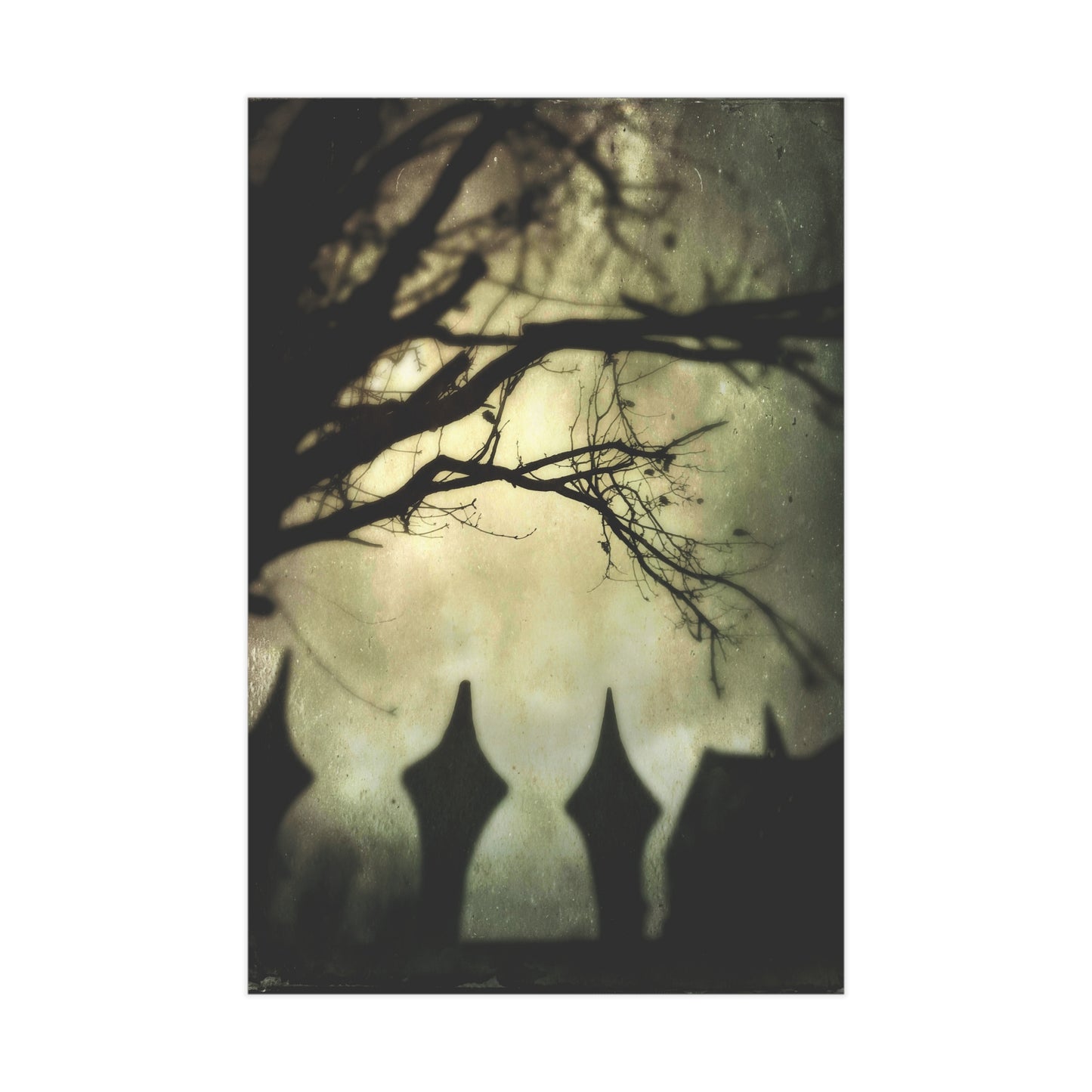 Rainy October Paper Print
