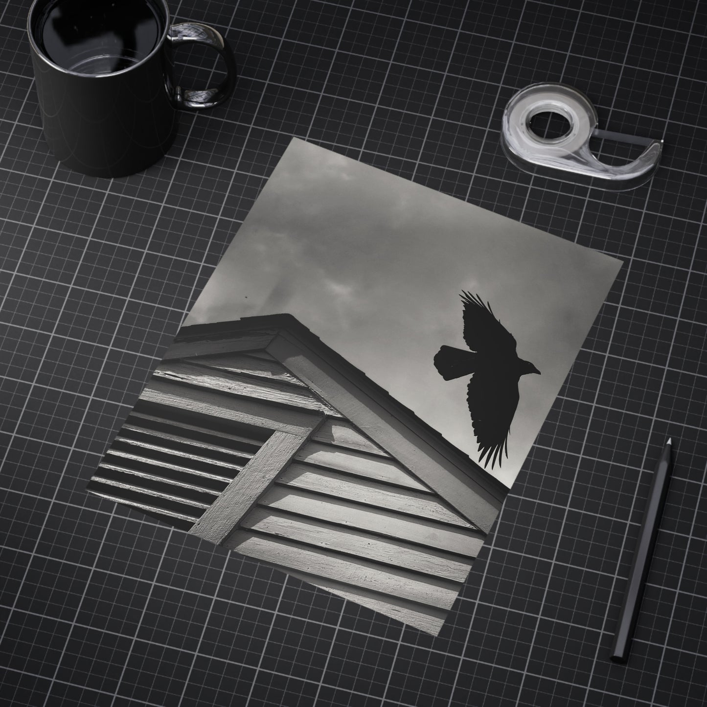 The Messenger Paper Print