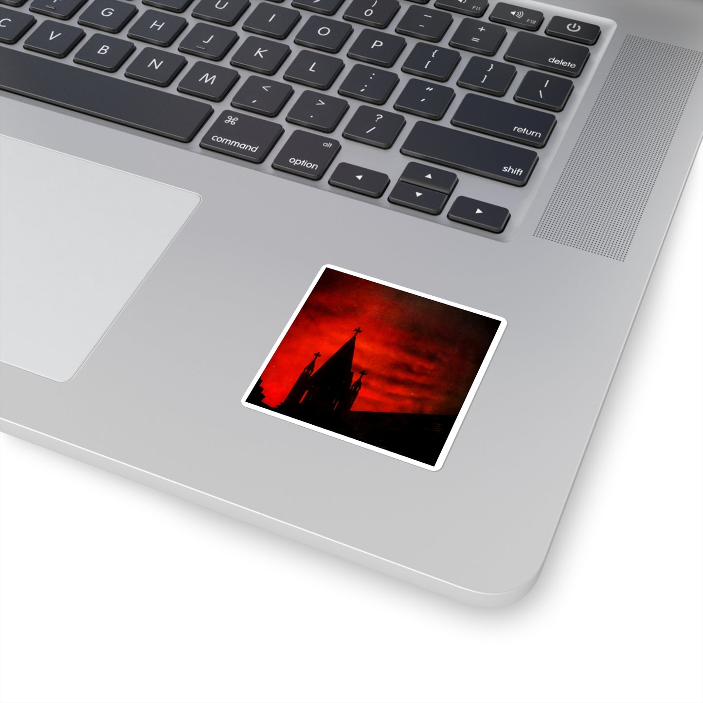 Blood Dusk Square Stickers