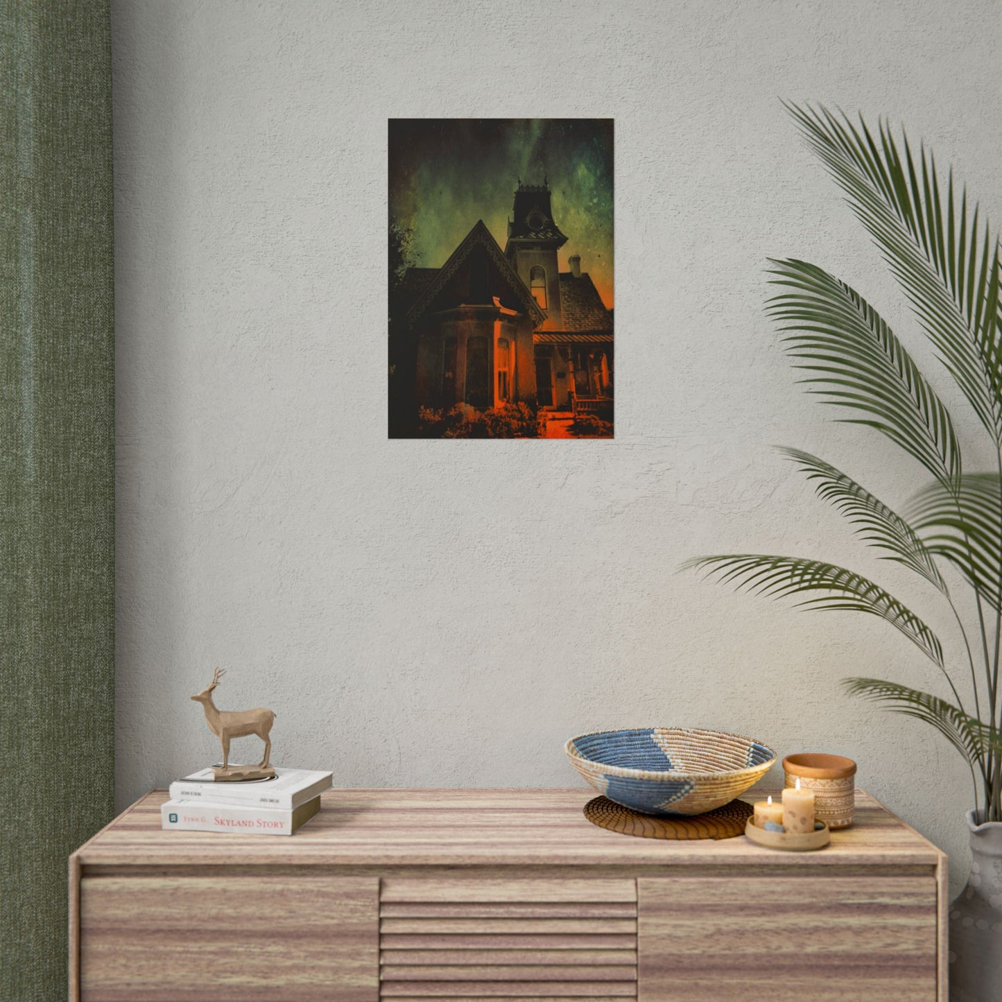 The Old House on the Left Rolled Poster