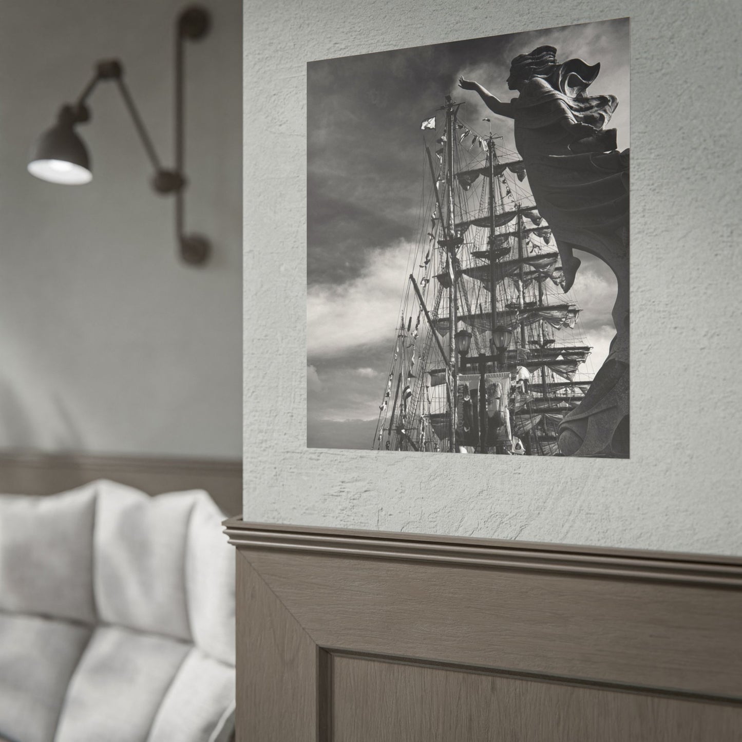 Hope and the Tall Ships Rolled Poster