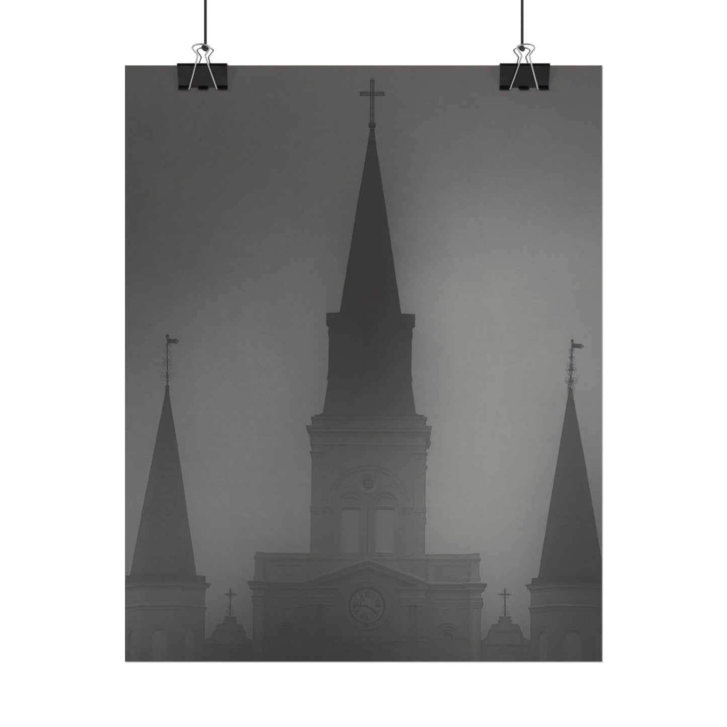 Emerging From The Mist Rolled Poster