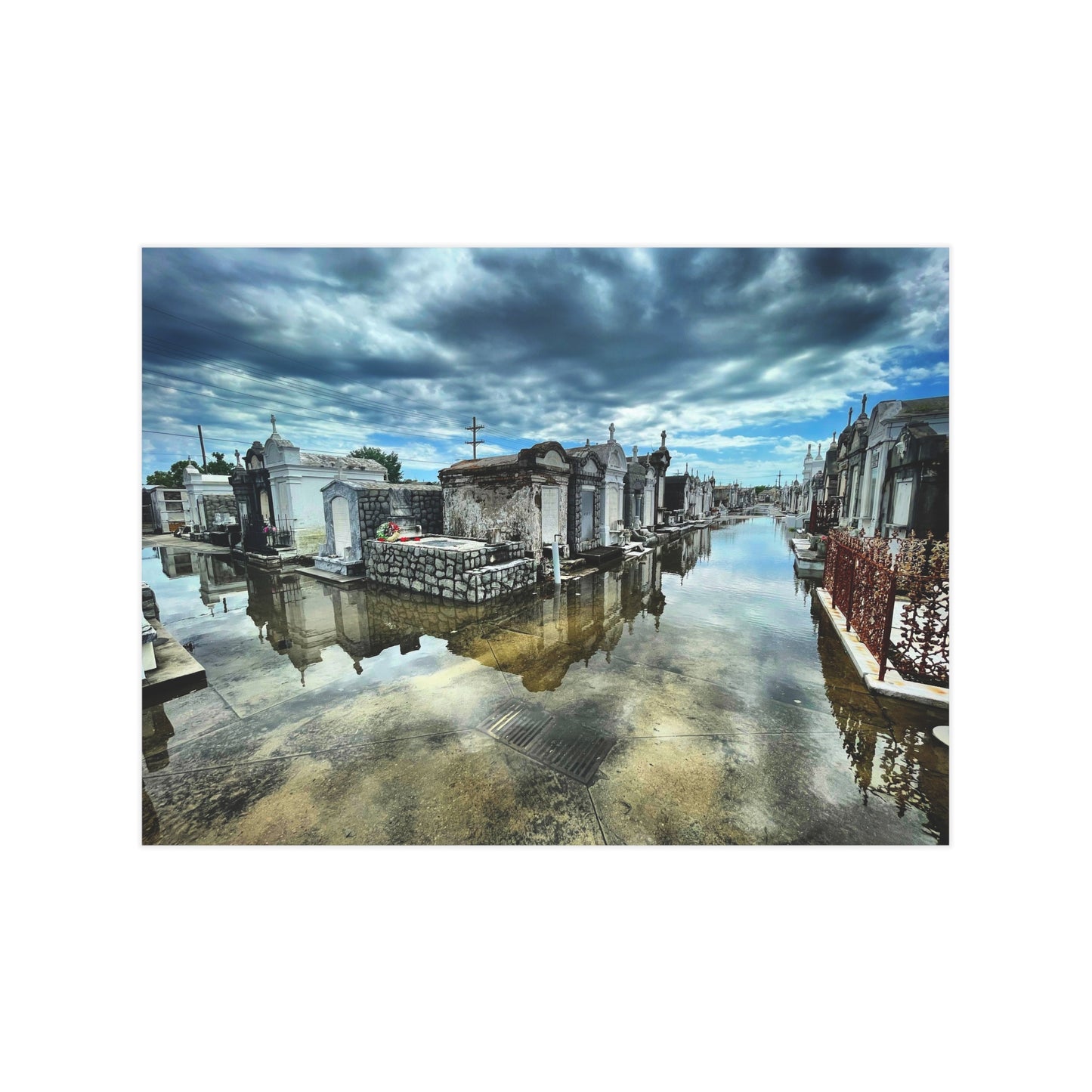 Heaven's Crossroads Paper Print