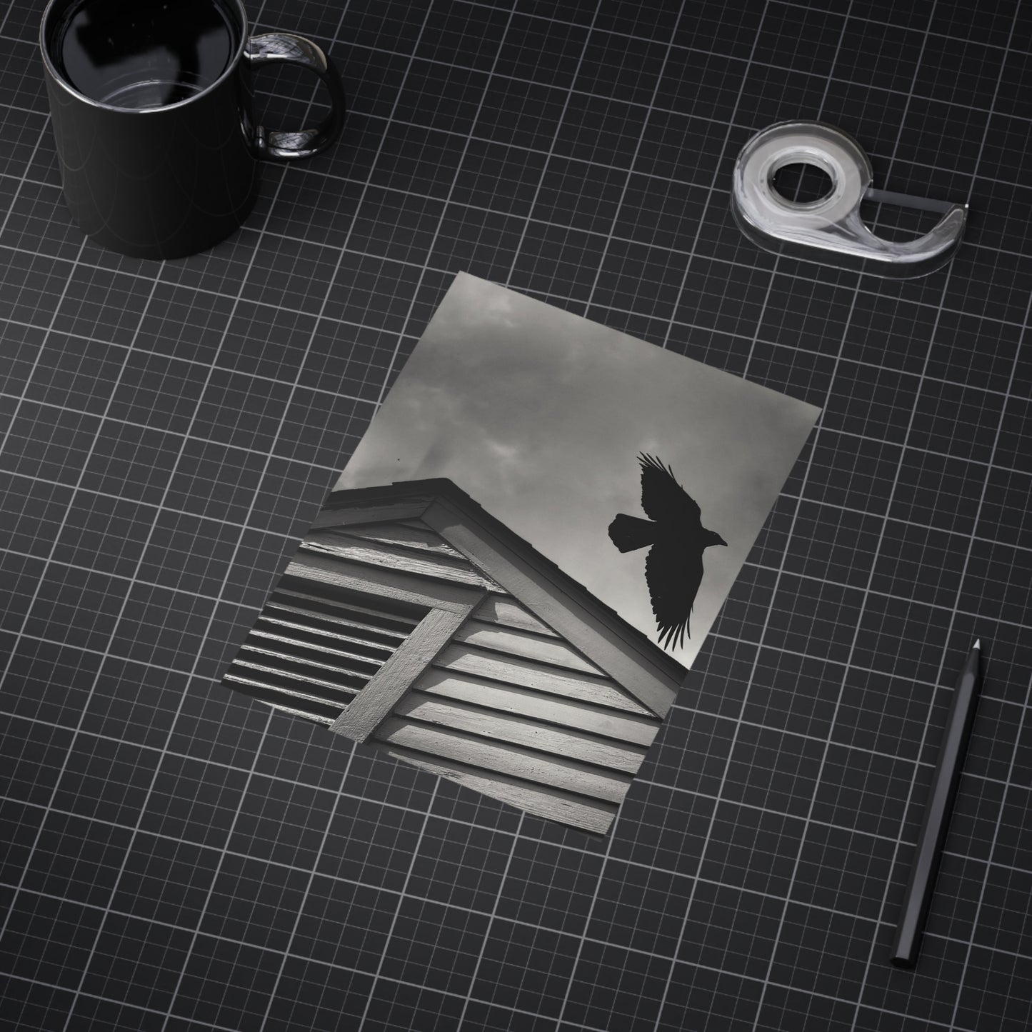 The Messenger Paper Print