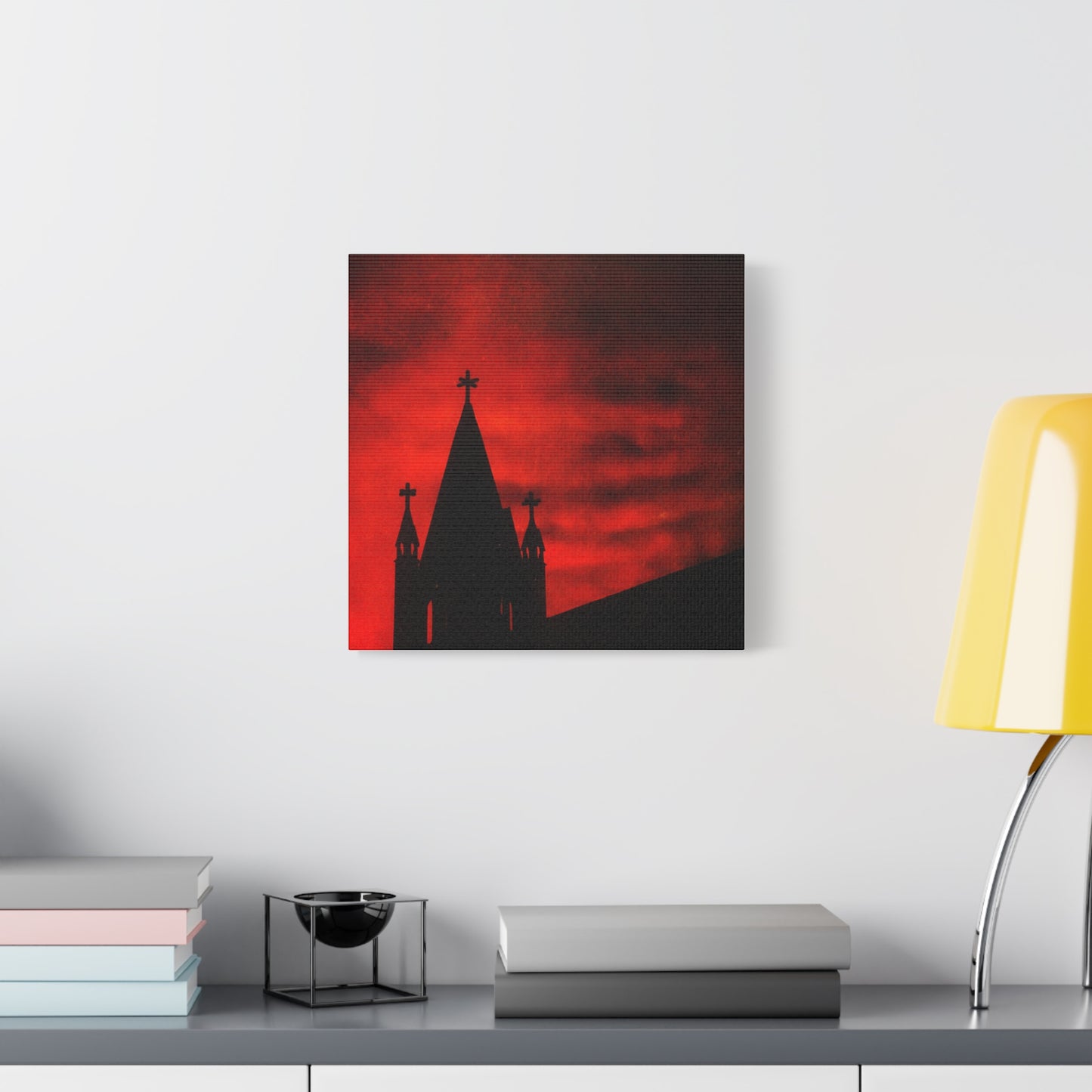 Blood Dusk Matte Canvas, Stretched, 1.25"