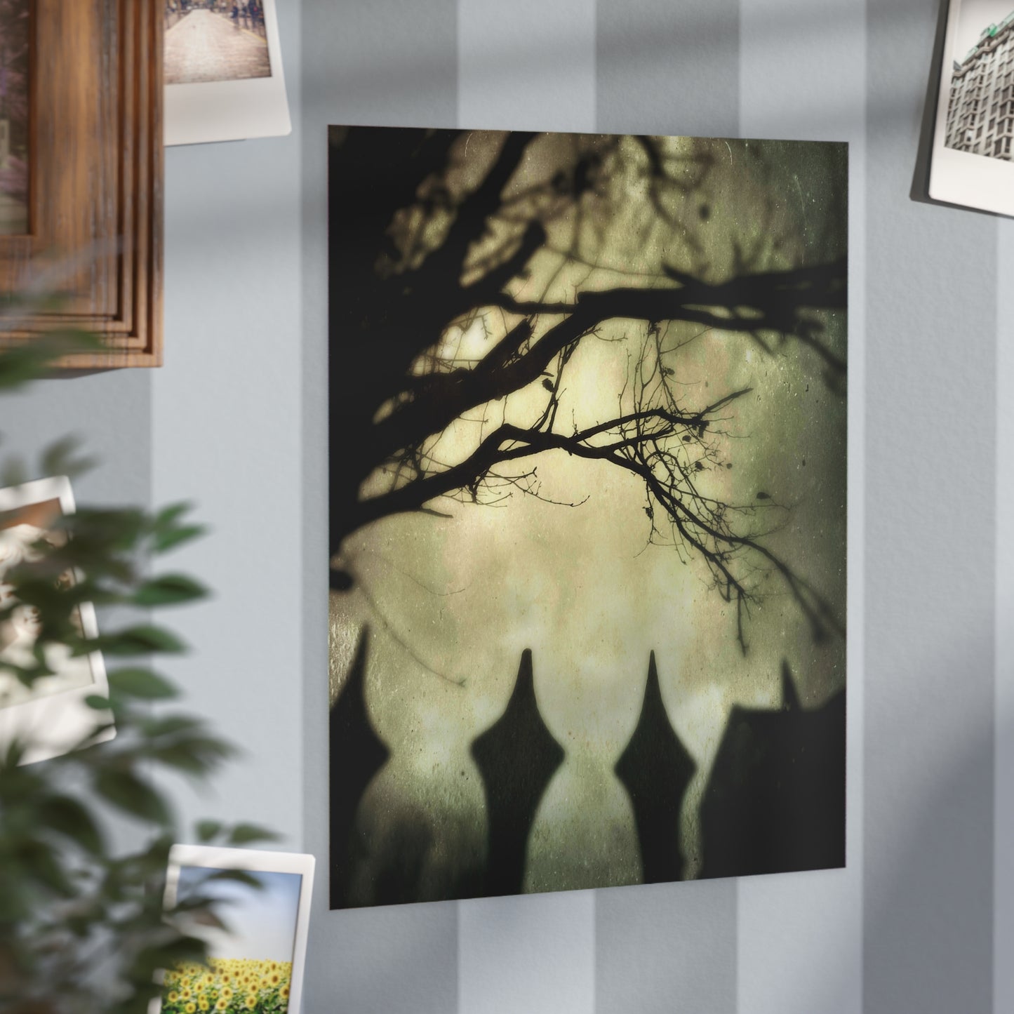 Rainy October Paper Print