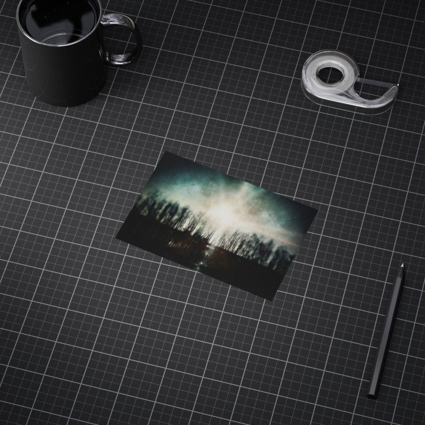 Bayou Dusk Paper Print