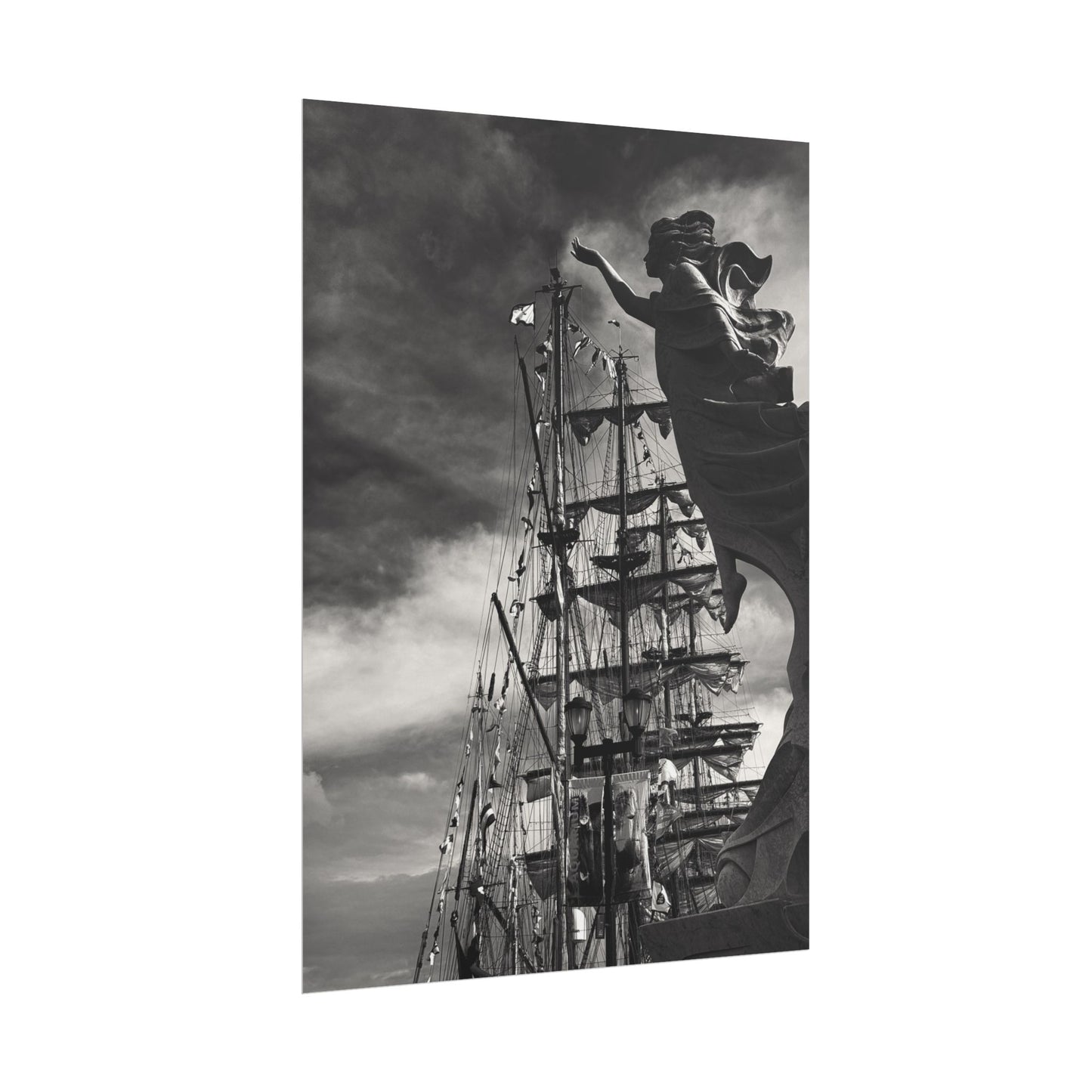 Hope and the Tall Ships Rolled Poster