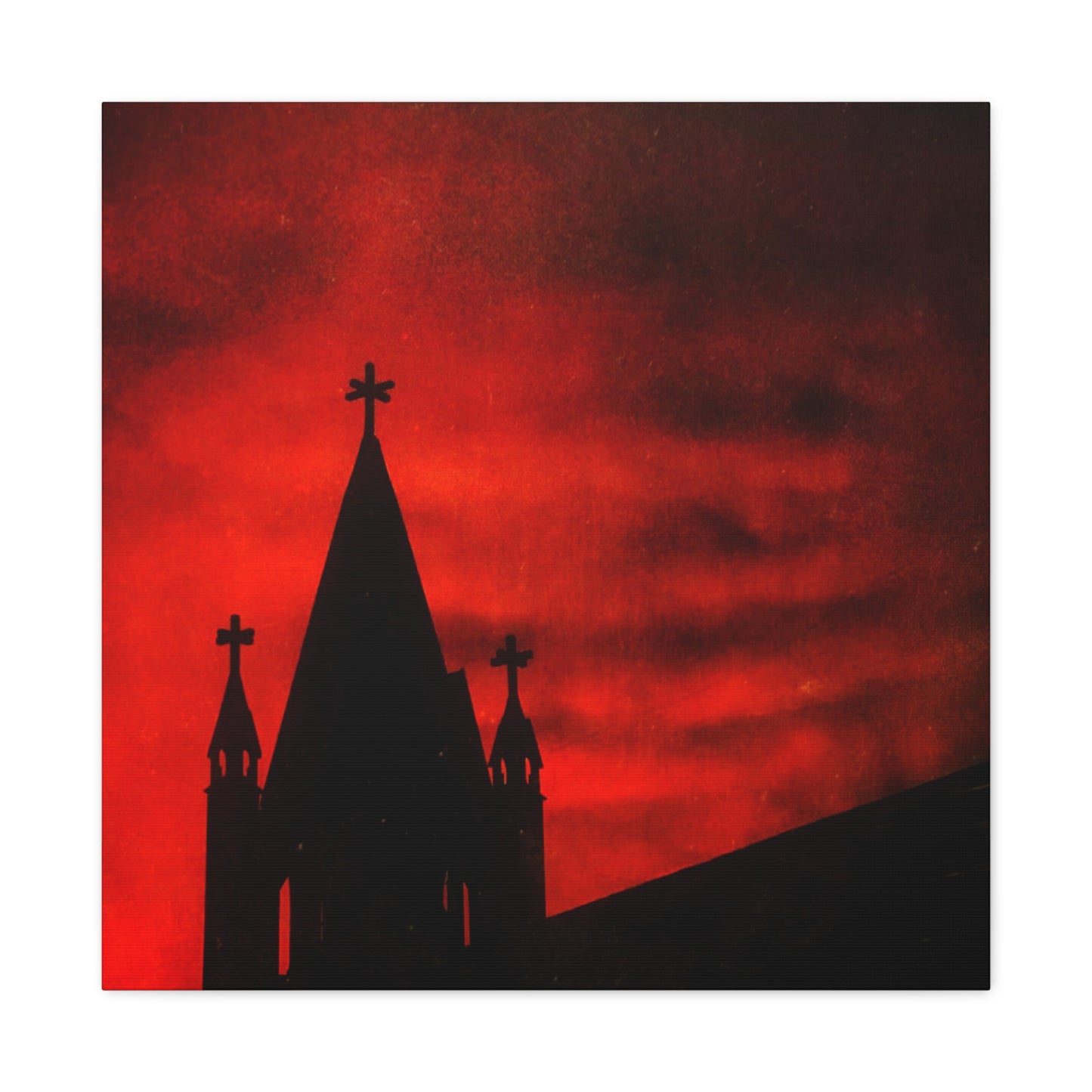 Blood Dusk Matte Canvas, Stretched, 1.25"