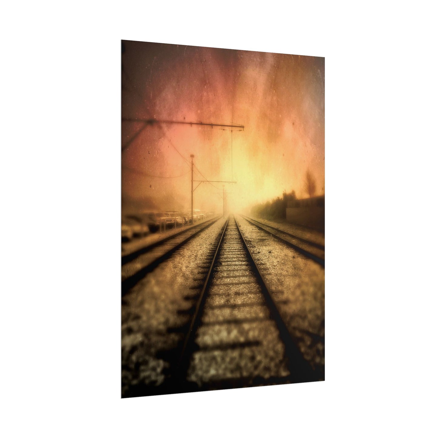 Not Staying In My Lane Rolled Poster