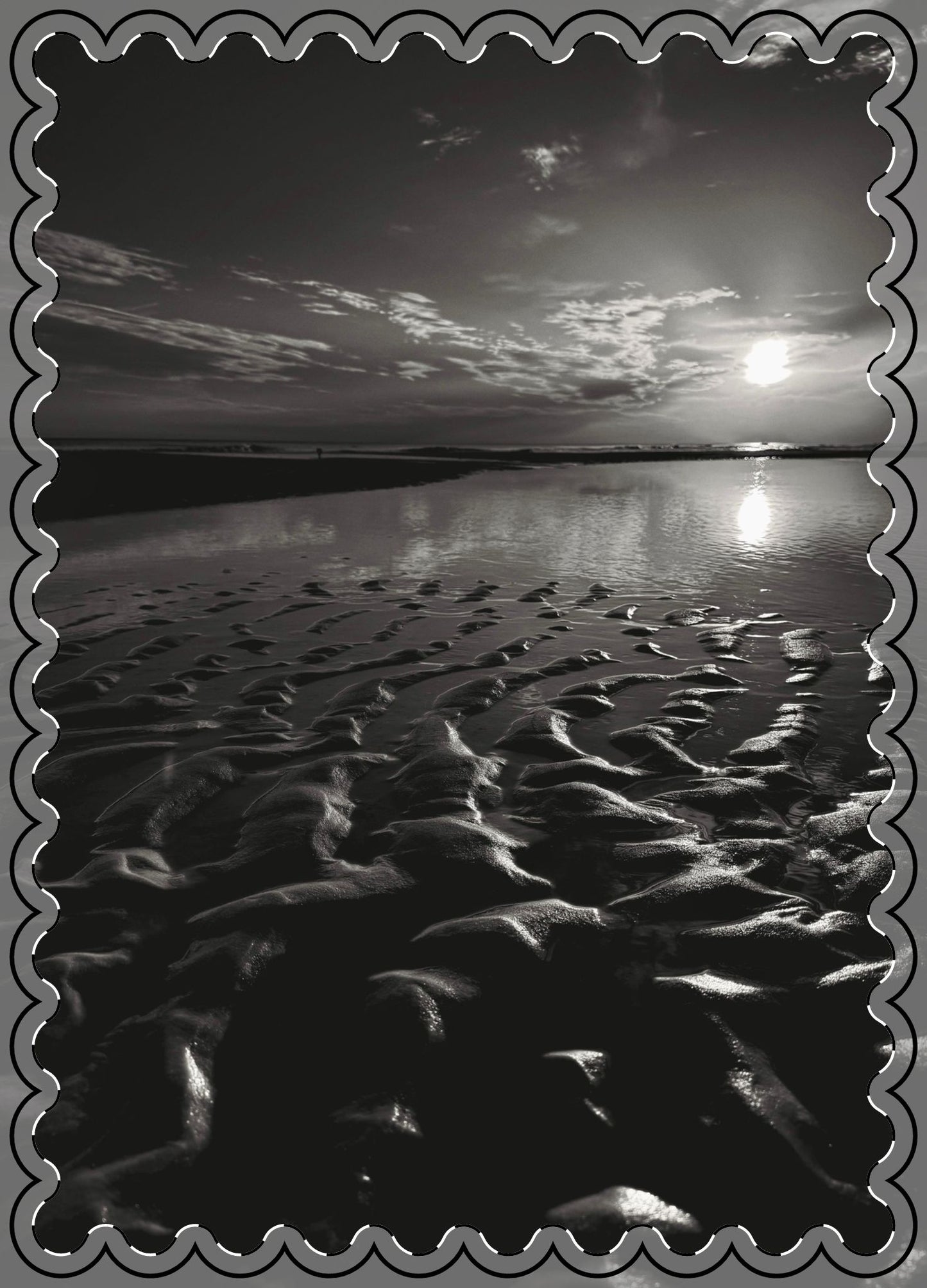 Water To Mars Flat Greeting Cards (envelopes included)