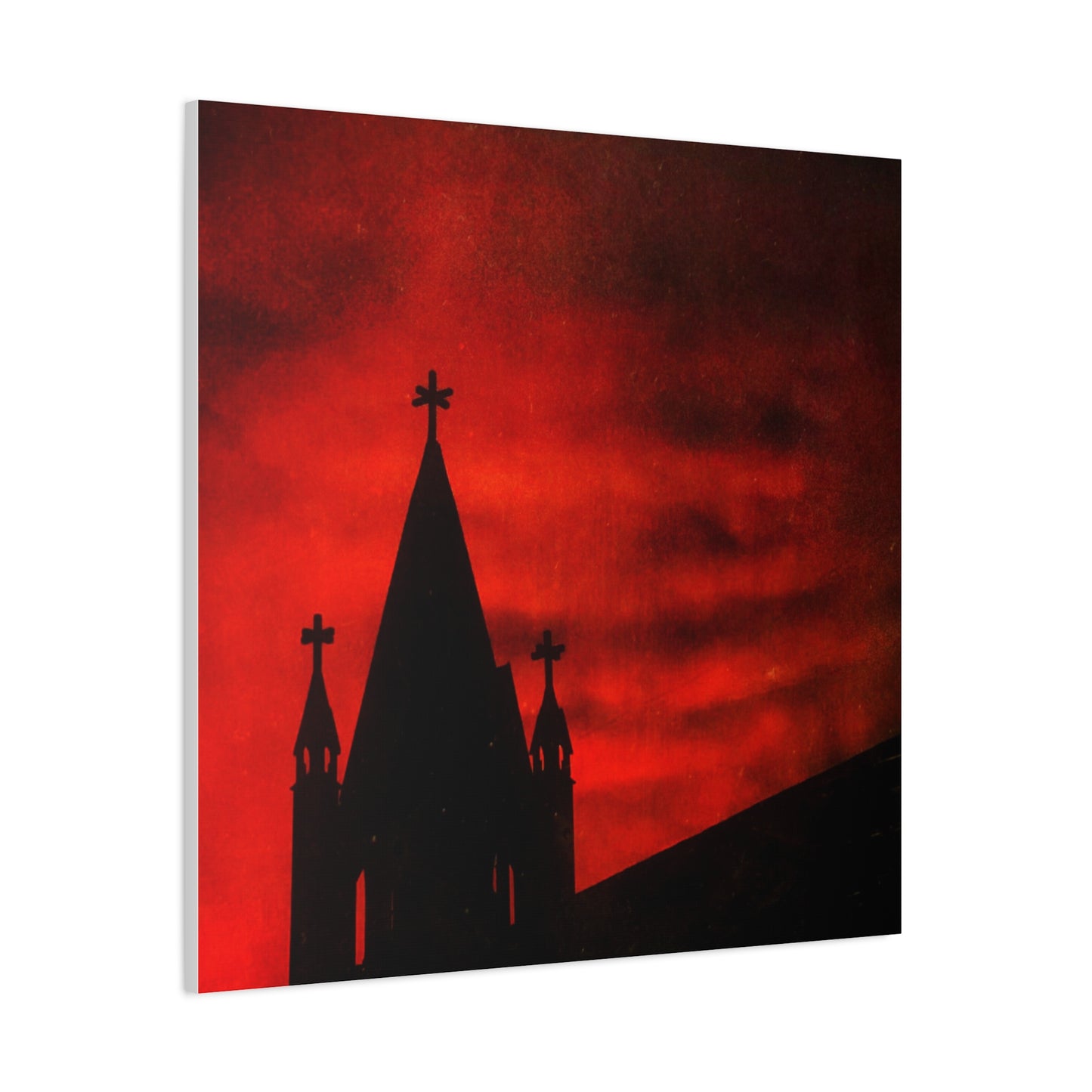 Blood Dusk Matte Canvas, Stretched, 1.25"