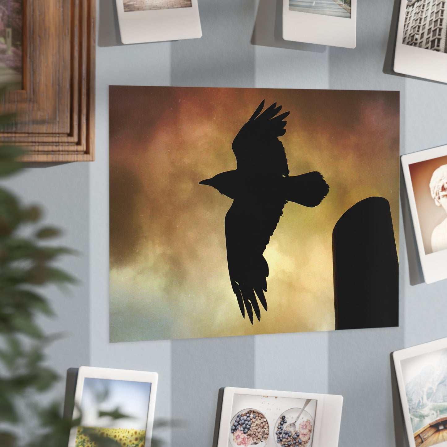 Guardian Awakens Paper Print