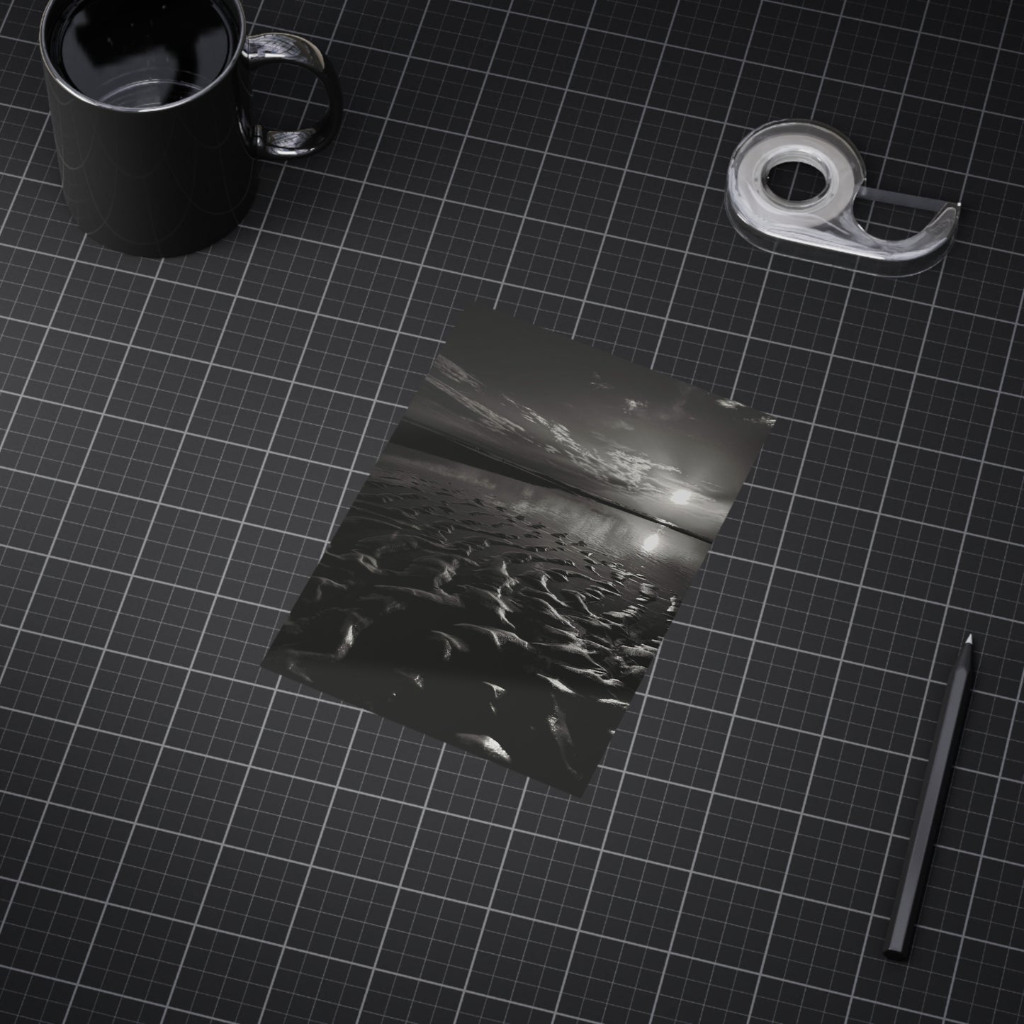 Water to Mars aka Tears of the Goddess Paper Print