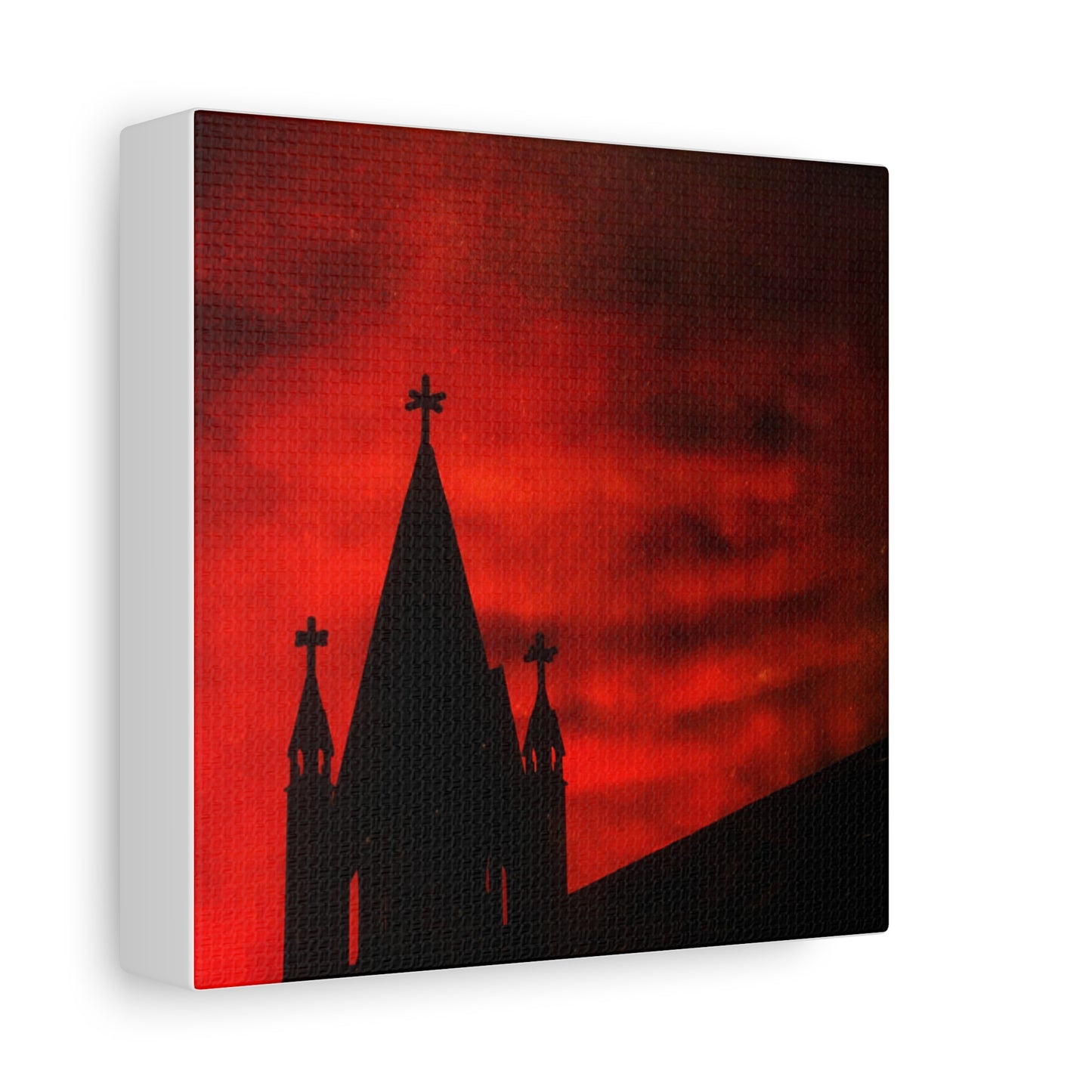 Blood Dusk Matte Canvas, Stretched, 1.25"
