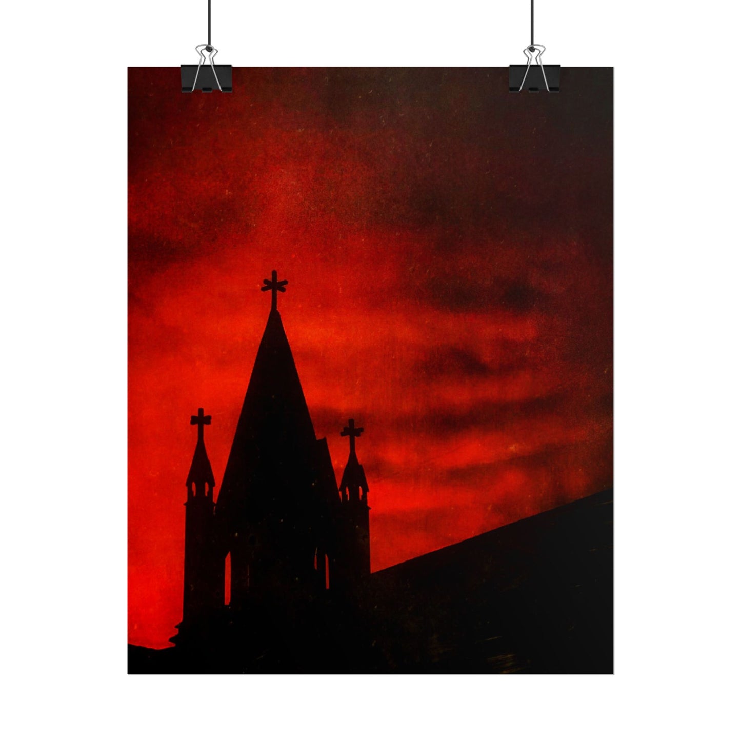 Blood Dusk Rolled Poster