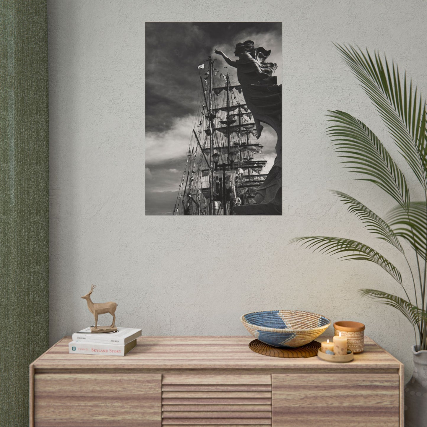 Hope and the Tall Ships Rolled Poster