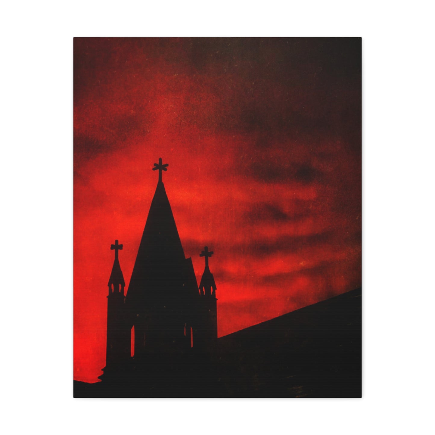 Blood Dusk Matte Canvas, Stretched, 1.25"