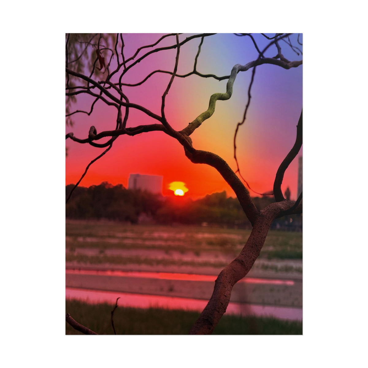 Romanian Sunset Rolled Posters