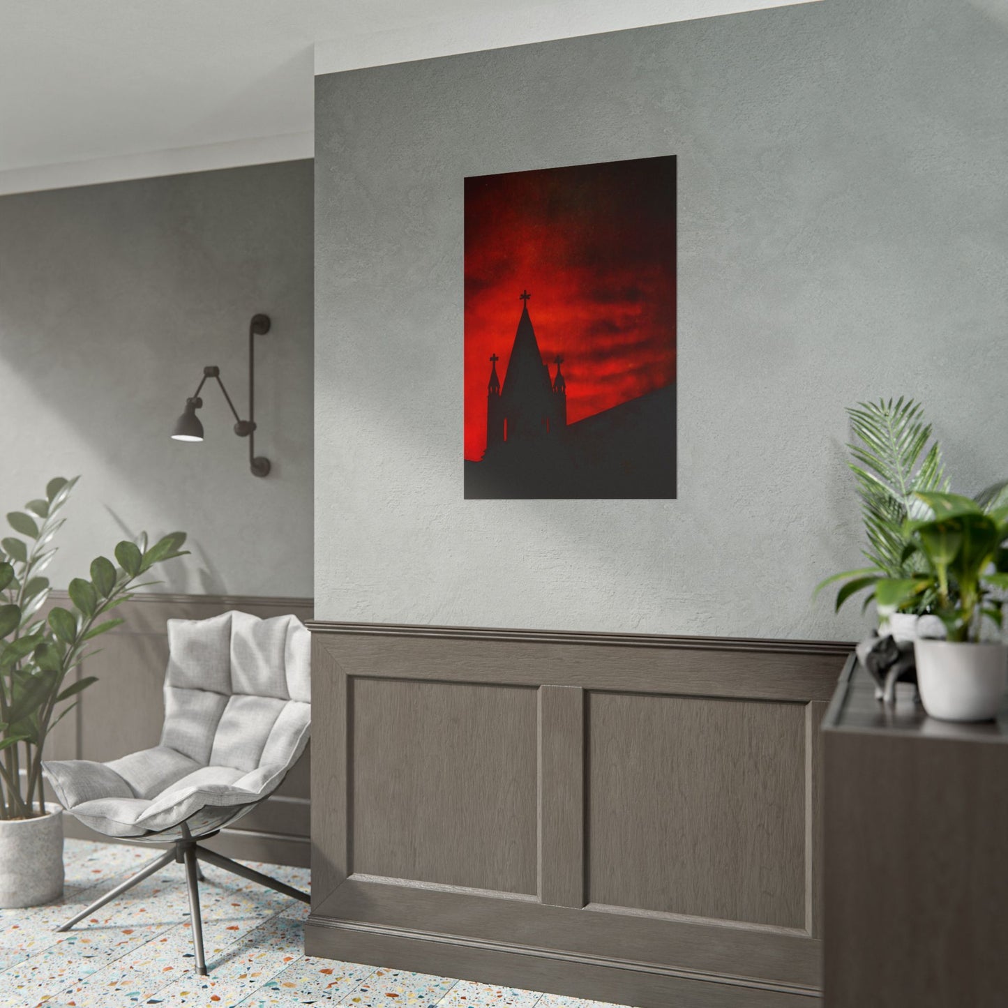 Blood Dusk Rolled Poster