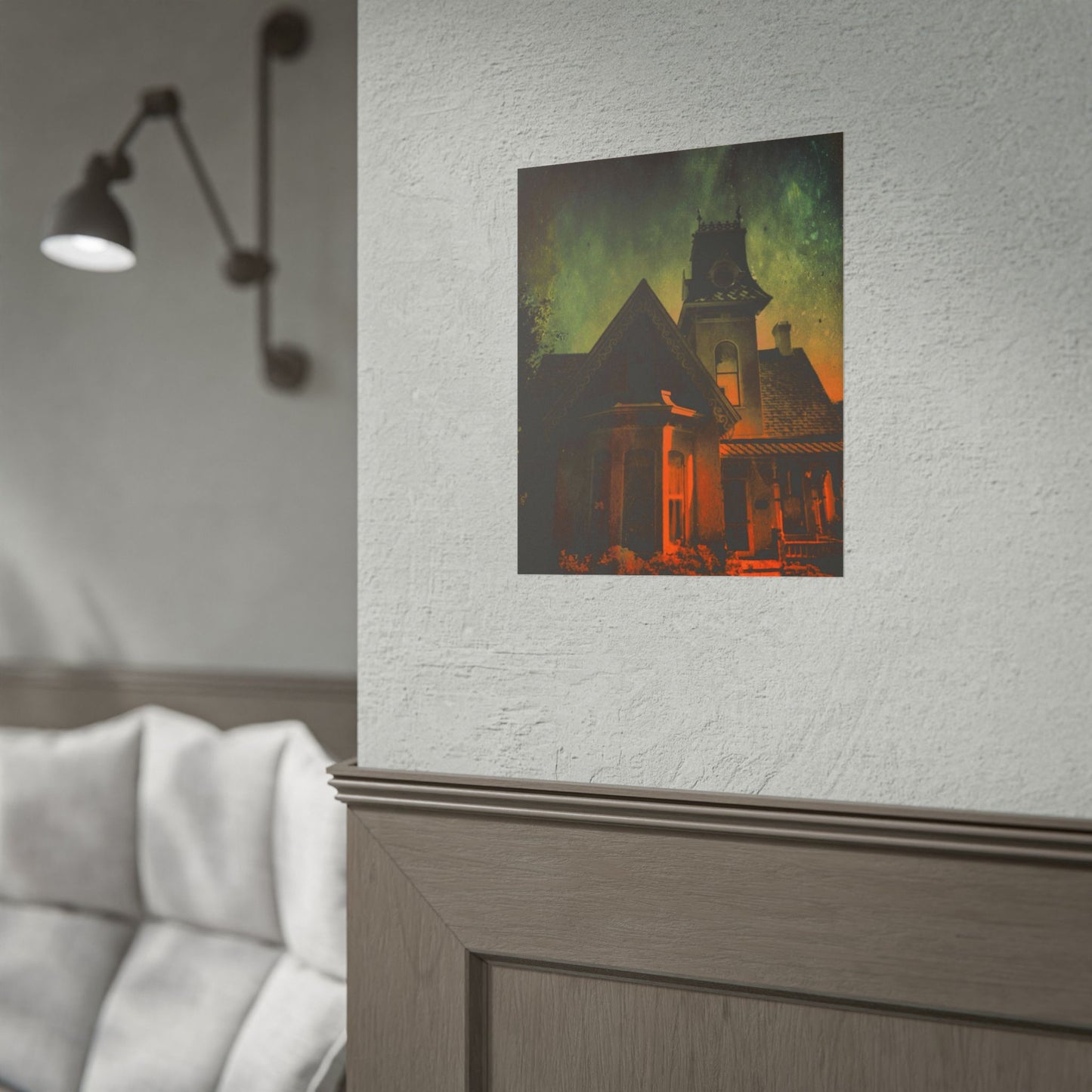 The Old House on the Left Rolled Poster
