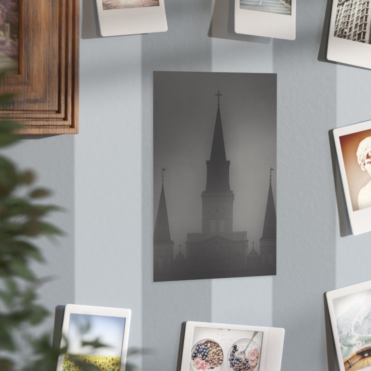 St. Louis of the Mist Paper Print