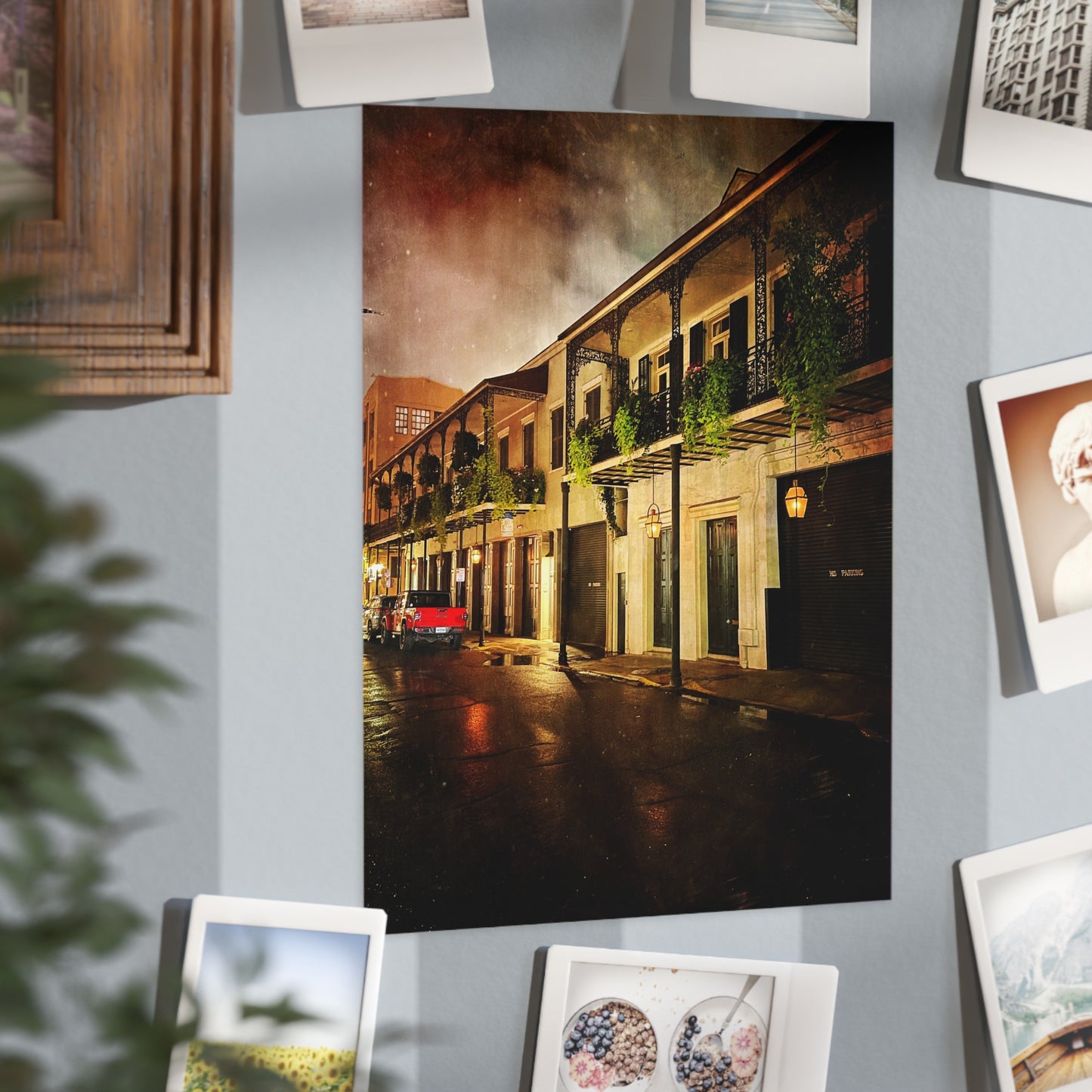 Frech Quarter Paper Print