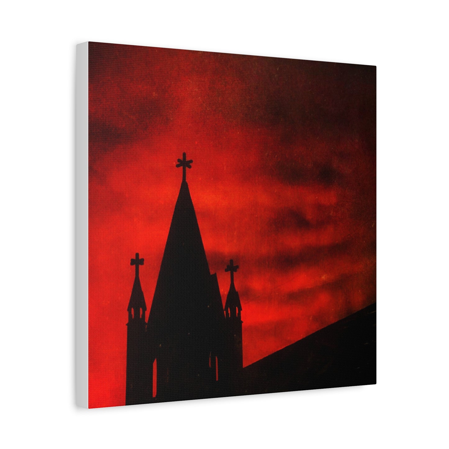 Blood Dusk Matte Canvas, Stretched, 1.25"
