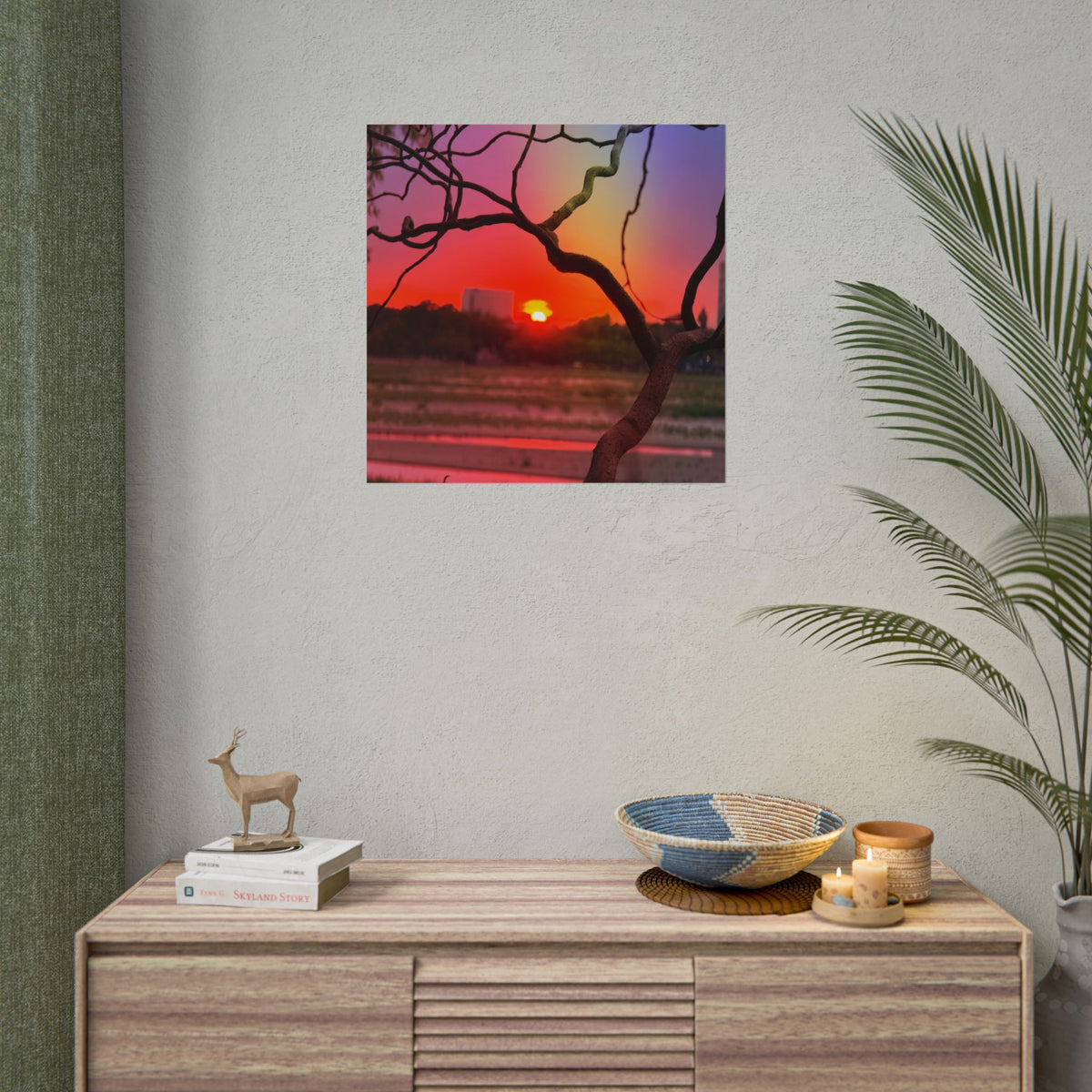 Romanian Sunset Rolled Posters