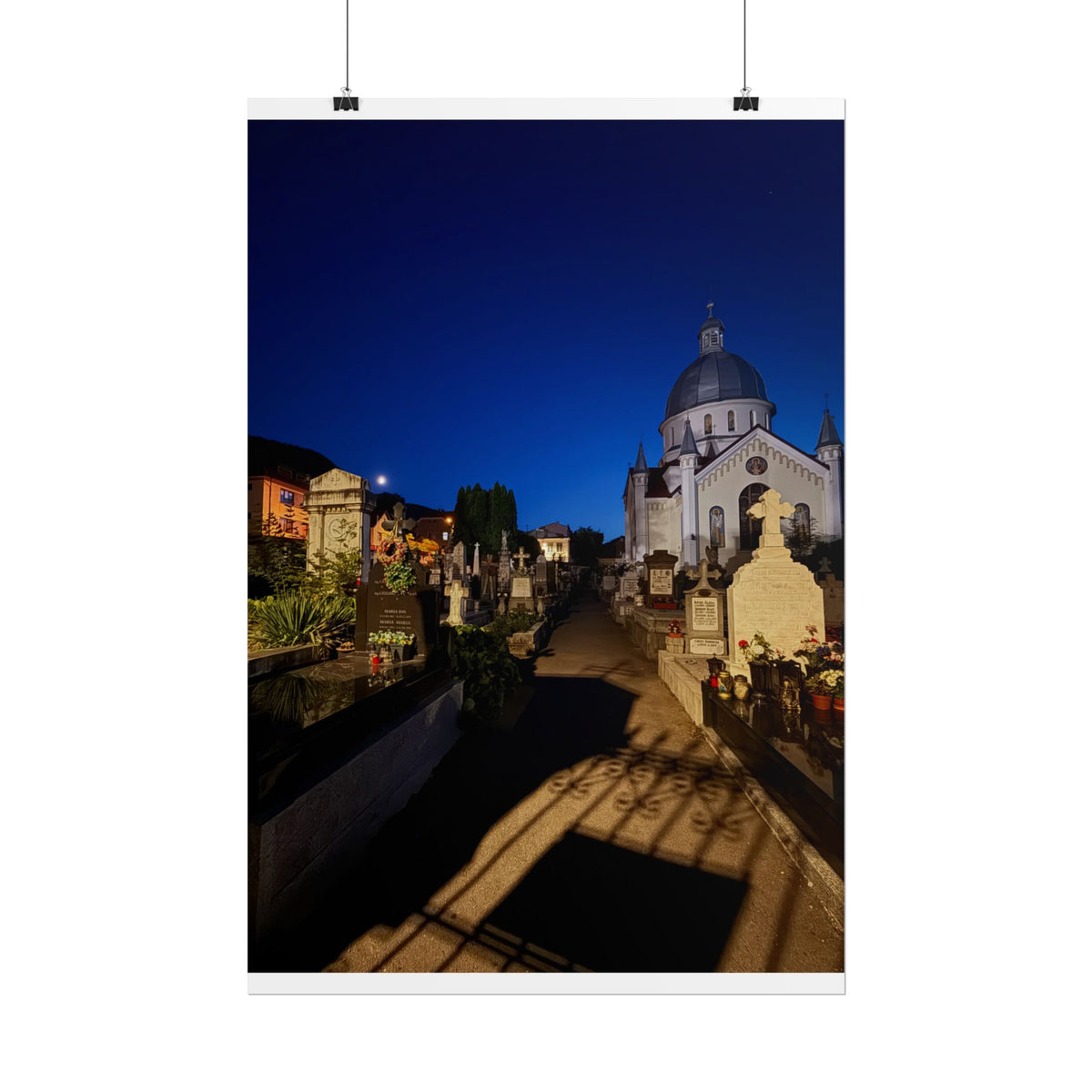 Moonrise Over Transylvania (V.1) Rolled Posters