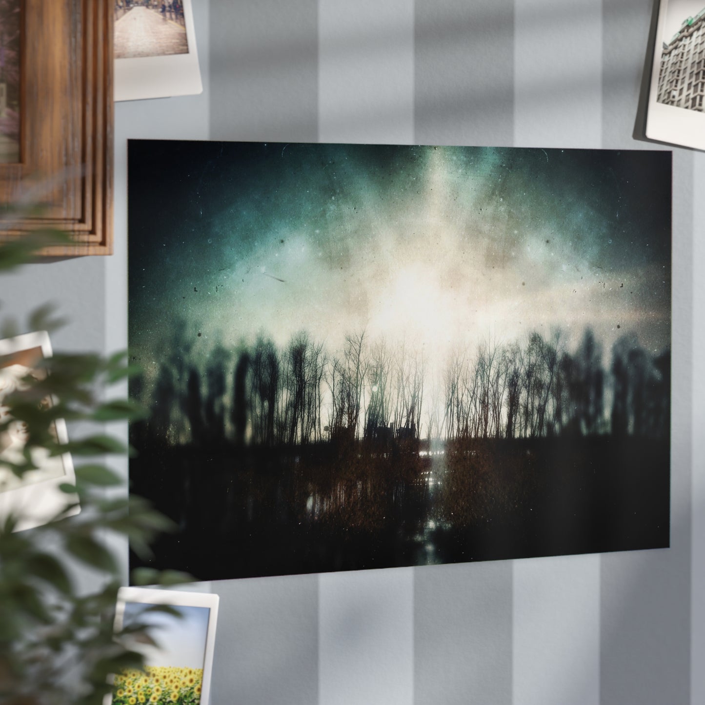Bayou Dusk Paper Print