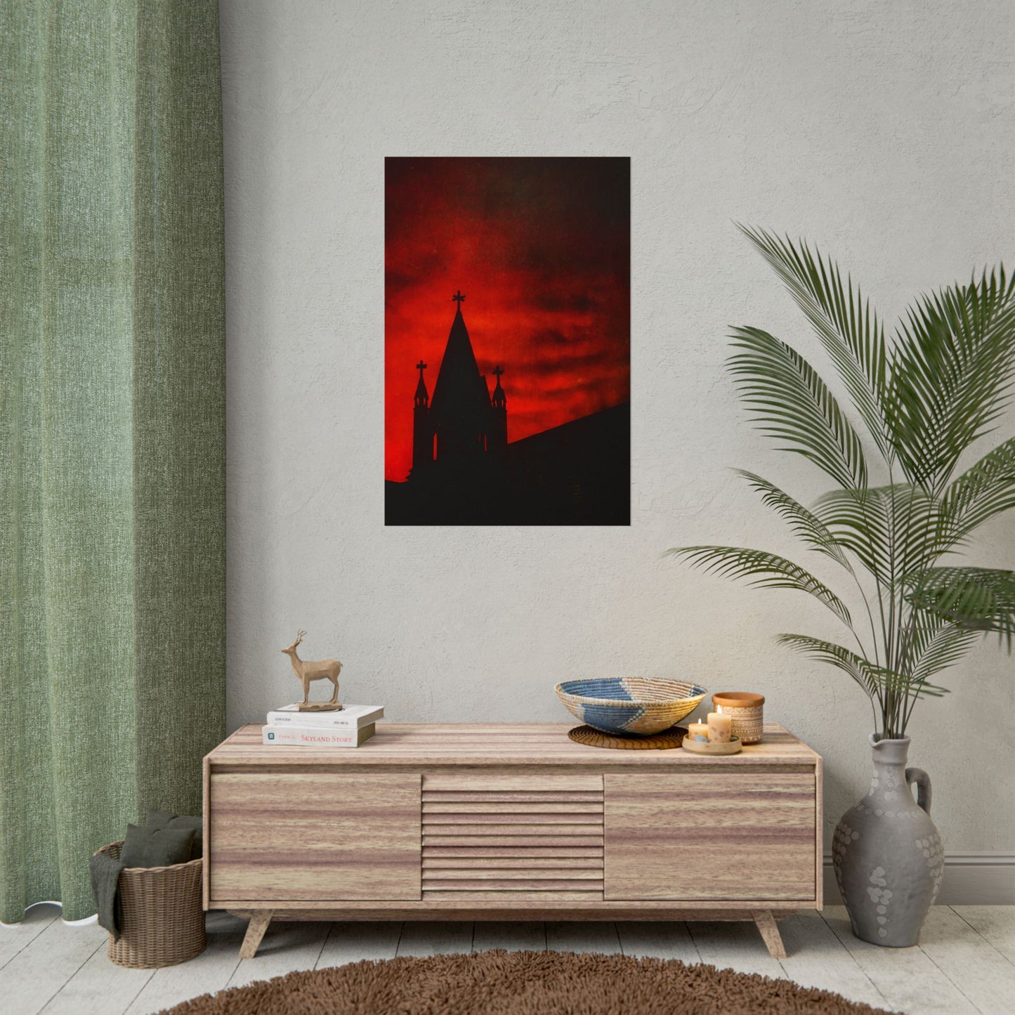 Blood Dusk Rolled Poster