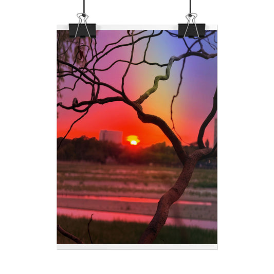 Romanian Sunset Rolled Posters