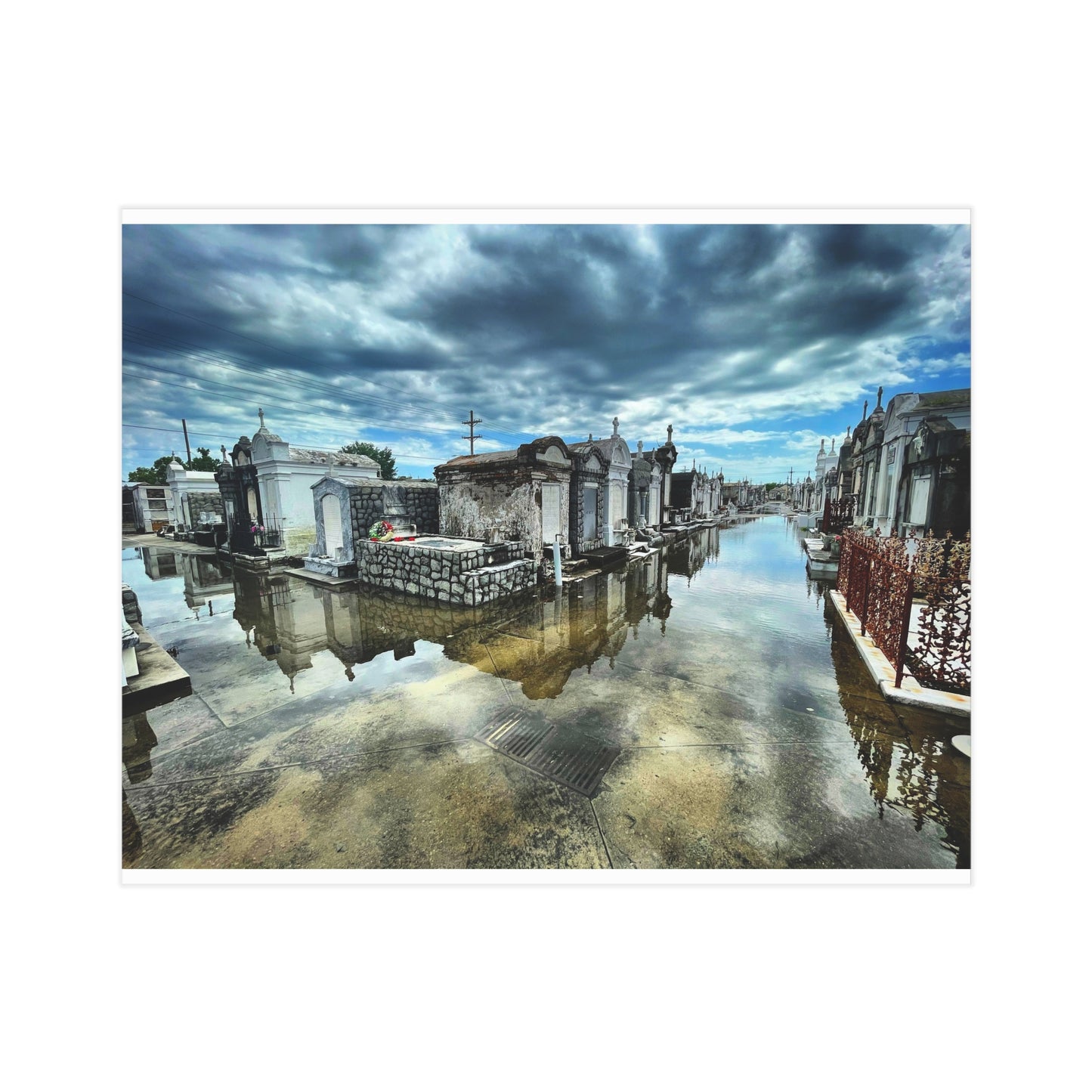 Heaven's Crossroads Paper Print
