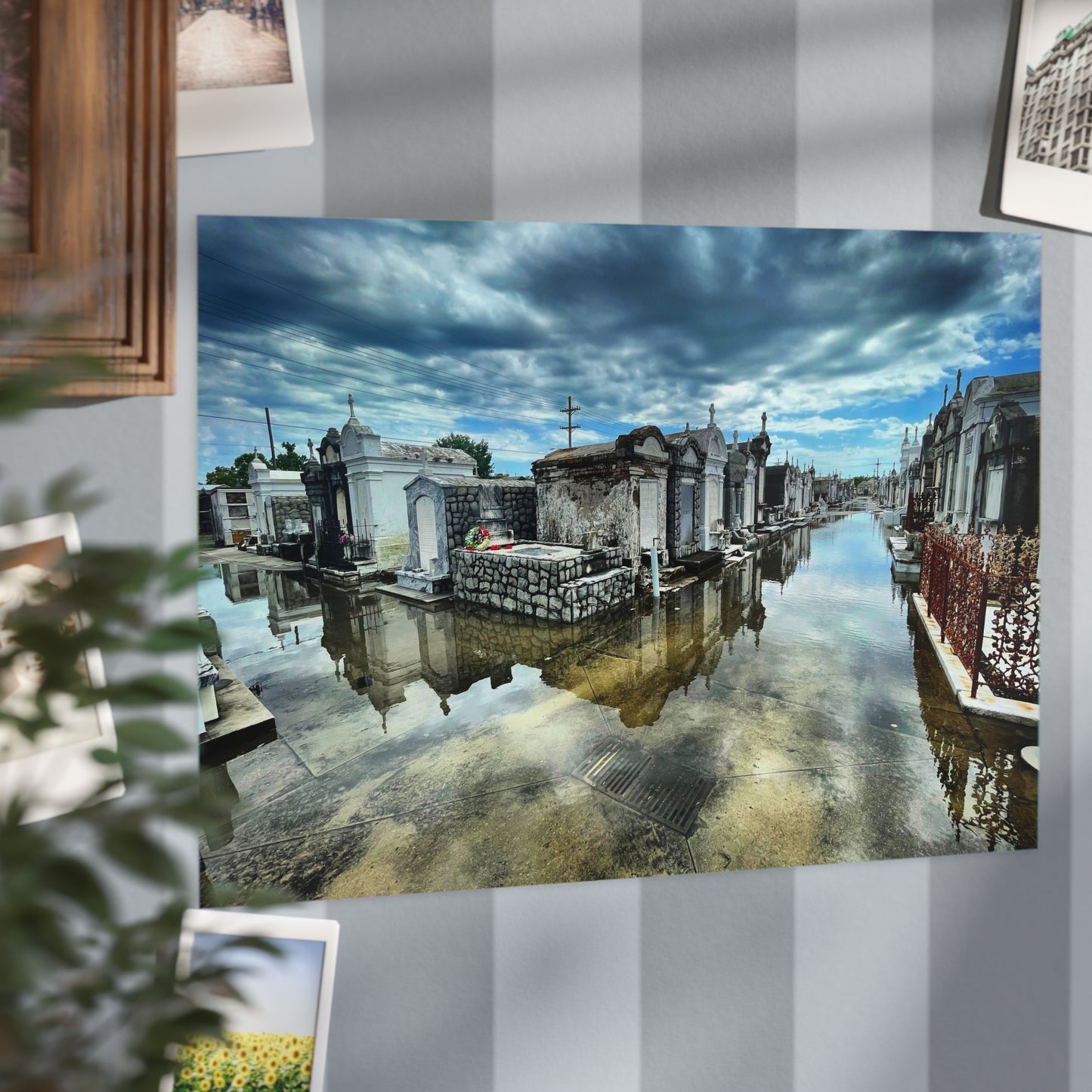 Heaven's Crossroads Paper Print